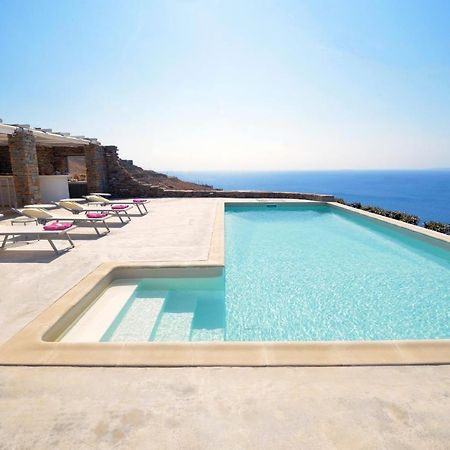Spectacular Sunset View Villa At Melissaki Ioulis Exterior foto