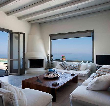 Spectacular Sunset View Villa At Melissaki Ioulis Exterior foto