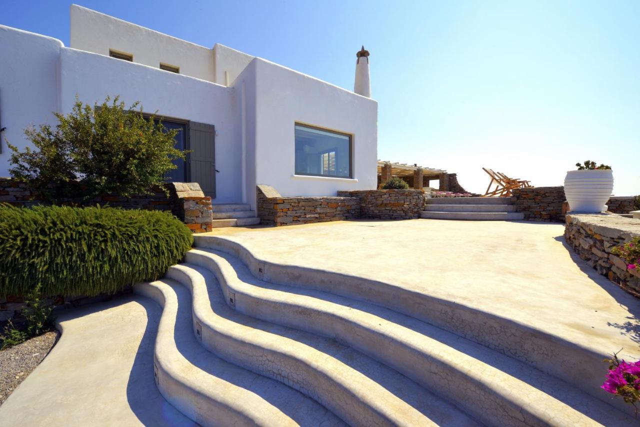 Spectacular Sunset View Villa At Melissaki Ioulis Exterior foto