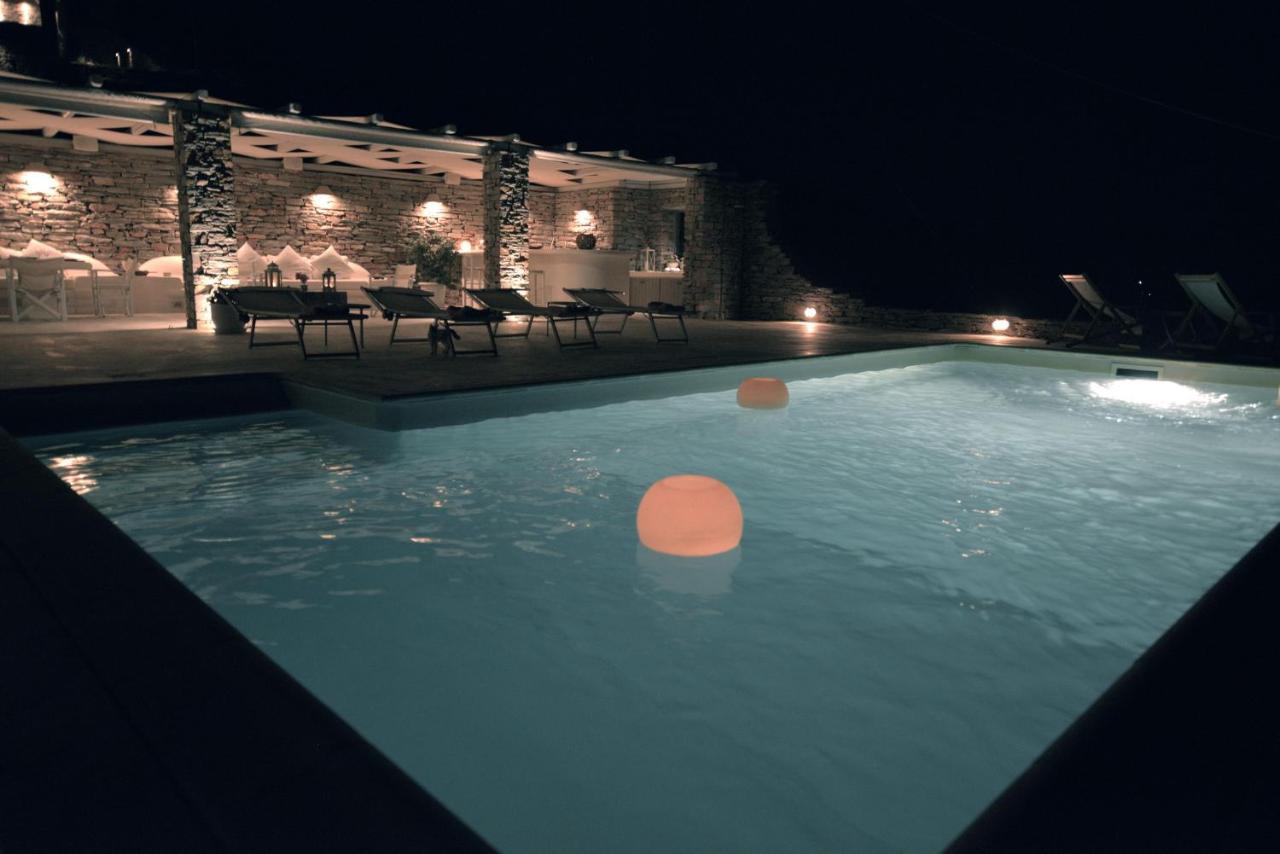 Spectacular Sunset View Villa At Melissaki Ioulis Exterior foto