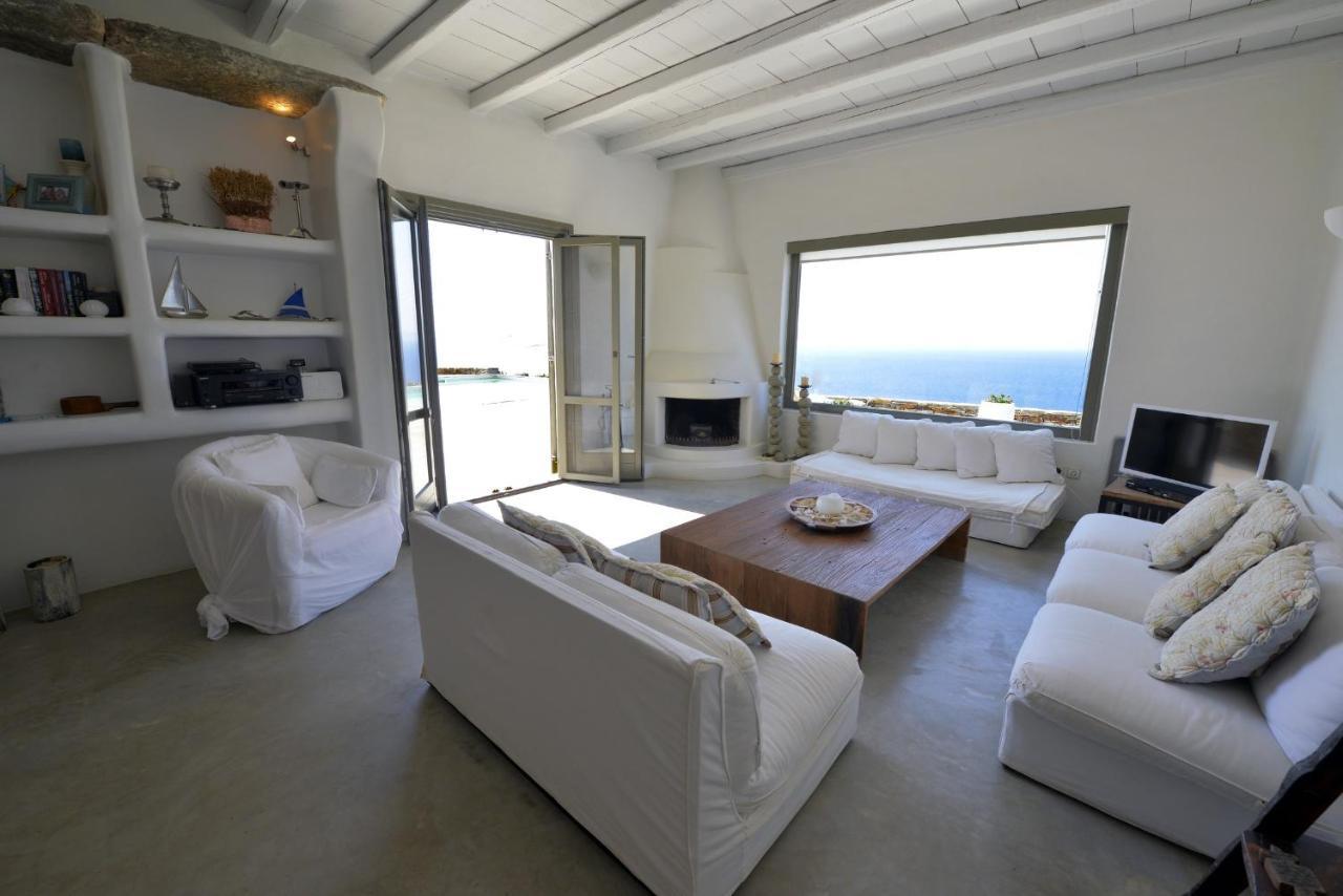 Spectacular Sunset View Villa At Melissaki Ioulis Exterior foto