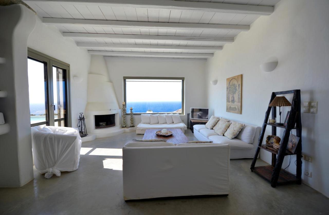 Spectacular Sunset View Villa At Melissaki Ioulis Exterior foto
