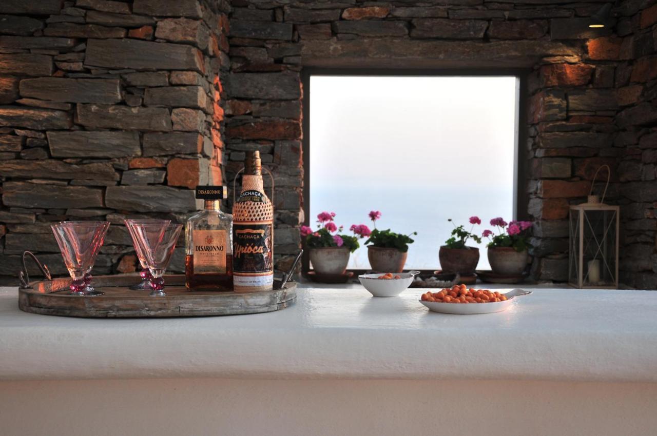 Spectacular Sunset View Villa At Melissaki Ioulis Exterior foto